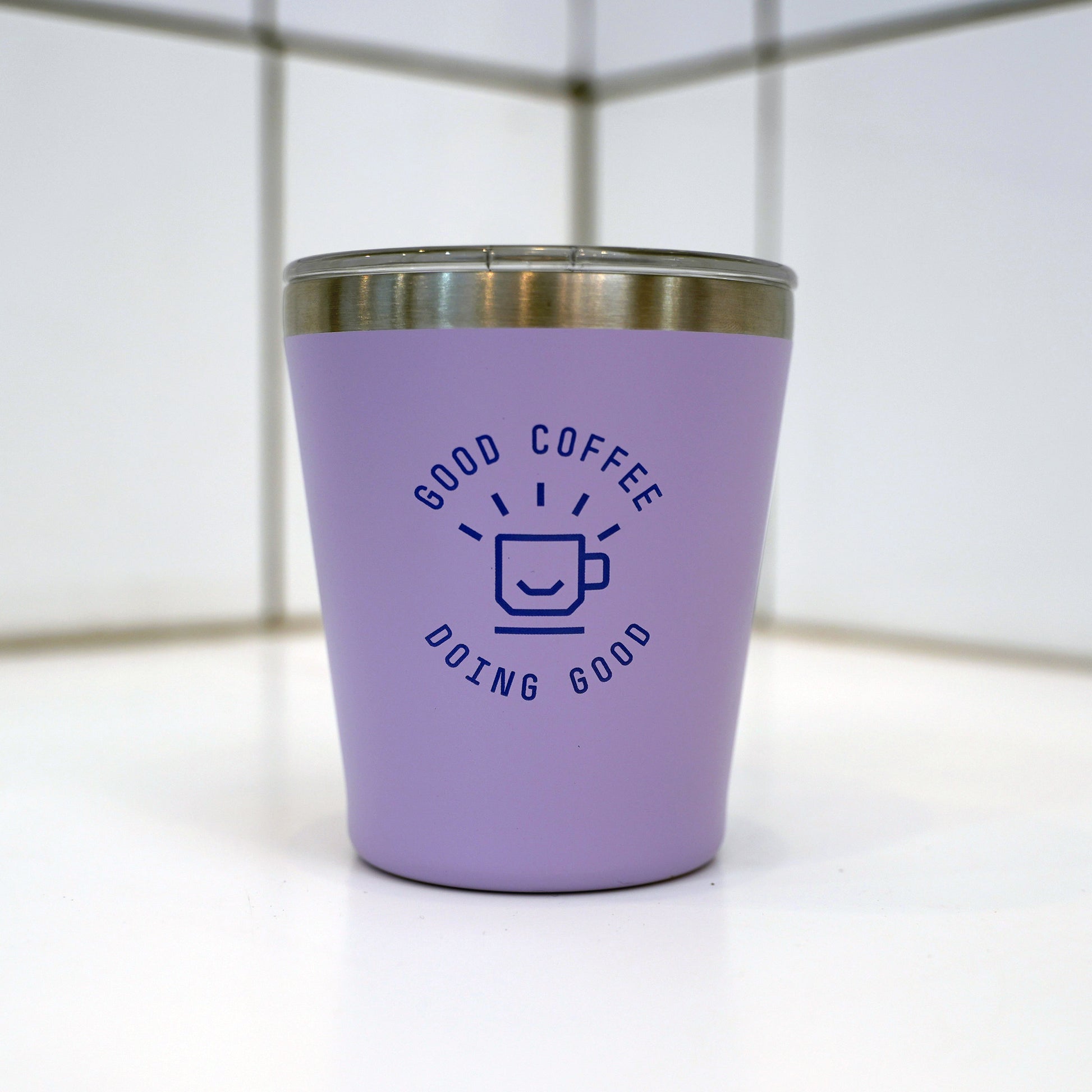 Padre Good Coffee Doing Good Lilac Pargo 8oz Insulated Travel Cup